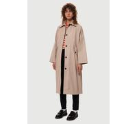 Nudie Jeans Ester Coat Beige Talla: L | Abrigos Tipo Trench Outlet | Mujer | Marrón