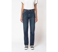 Nudie Jeans Lofty Lo Dark Vintage Dark Blue Talla: W27L28 | Vaqueros Rectos Outlet | Mujer | Azul
