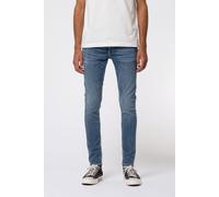 Nudie Jeans Skinny Lin Dark Blue Navy Talla: W25L36 | Vaqueros Pitillo Outlet | Unisex | Azul