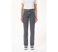 Nudie Jeans Straight Sally Grey Ash Grey Talla: W25L30 | Vaqueros rectos Outlet | Mujer | Gris