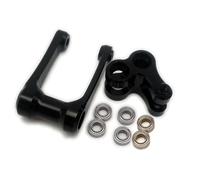Nudillo de aluminio con rodamientos negro para Losi 1/4 Promoto MX PM-MX/SM LOS264001