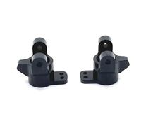 Nudillos Dirección RC para FMS FCX24M para Camel D90 D110 para Defender Discovered 1/24 Copa Dirección del Eje Trasero Delantero C Servo Fijación Piezas Coche para Seat RC(Black,C Seat)