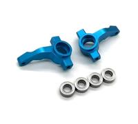 Nudillos Dirección RC para Tamiya para Fighter para Nxgen DT04 58741 1/10 Actualización Metal Taza Dirección Control Remoto Reparación Automóviles Modificar Piezas Accesorios(Blue)