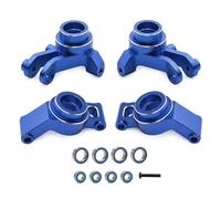 Nudillos Dirección RC para Traxxas para Mini para Maxx para Xrt Bloques Dirección Metal Portadores Eje 10734 10751 RC Monster Truck Mejora Piezas(Blue,1set)