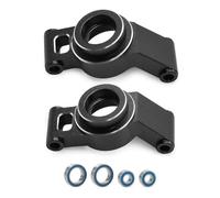 Nudillos Dirección RC para Traxxas para Mini para Maxx para Xrt Bloques Dirección Metal Portaejes 10734 10751 RC Coche Monster Truck Piezas Mejora(Black,Stub Axle Carrier)