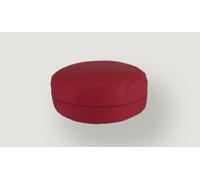 nudischer Cojín de meditación redondo de algodón ergonómico Yoga Zafu con relleno de espelta orgánica, funda lavable, hecha a mano y fabricada en Alemania (Burdeos, 40 x 15 cm)