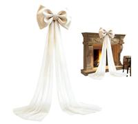 Nudo de Cima Árbol de Navidad Decoración Rústica De Cinta De Malla Centro | Nodo Fondo Boda Para Boda Compromiso Arca Nupcial Eventos Shower