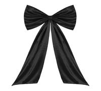 Nudo de Navidad gran decoración atar para el hogar pared puerta corona | Lazo decorativo gigante de Navidad para puerta decoraciones festivas para fondo
