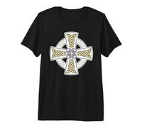 Nudo Decorativo Celta Cruz Alta 8 Camiseta Premium