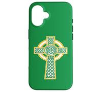 Nudo Decorativo Decorativo de Alta Cruz Celta Ornamental 4 Carcasa para iPhone 16