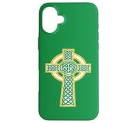 Nudo Decorativo Decorativo de Alta Cruz Celta Ornamental 4 Carcasa para iPhone 16 Plus