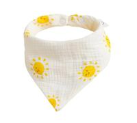 Nudorpn Baberos para empujadores dentales, babero triángulo para niña | Bandana unisex para niños - Tetinas dentales - Protección babero niños niñas - Toallitas regurgitación, Uno, Se référer au