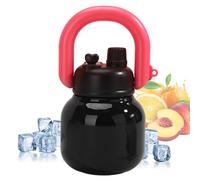 Nudorpn Botella de agua de acero inoxidable, 650 ml, recipiente para hidratación de viaje, botella aislada de acero inoxidable, para camping, ciclismo, niñas, adolescentes, niños y estudiantes