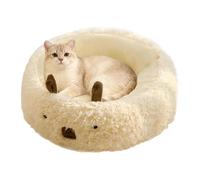 Nudorpn Cama para perros - Nido de dormir cálido para mascotas | Cama redonda antideslizante para gatos - para gatitos pequeños medianos y grandes, cachorros, animales pequeños, interior y exterior