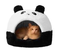 Nudorpn Camas para Gatos Interior | Casa para Cachorros Diseño Panda - Refugio para Mascotas,para Cachorros Hogar Invierno Dormir Conejos Interior Exterior