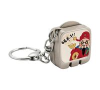 Nudorpn Cortauñas de Viaje - Colgante Plegable Portátil de Precisión - Llavero Cortauñas | para Adultos Niños Regalo Diario Casa Viaje Interior Exterior