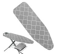 Nudorpn - Funda para tabla de planchar, cojín y funda para tabla de planchar, cojín grueso resistente a las quemaduras, cojín de hierro con borde elástico, fundas de cojín