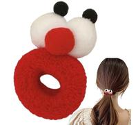 Nudorpn Gomas de pelo divertidas, pinzas para el pelo, gomas para el pelo, muy elásticas, divertidas con ojos grandes, accesorios para el cabello diario para niñas y mujeres