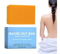 Nudorpn Jabón corporal de limpieza profunda - Jabón de ducha | Limpiador blanqueador de espalda, para adolescentes, hombres, mujeres, deportistas, entusiastas del fitness, rutina de ducha diaria