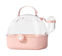 Nudorpn Jaula de Transporte de hámster para Transporte, Bolsa de Salida de Loros - Carrier de jaulas de Viaje de pájaros | Portador Compacto portátil con Botella de Agua para periquitos pequeños