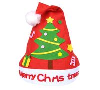 Nudorpn Kit De Fabricación De Sombrero De Navidad | Kit Creativo Artístico Para Sombreros De Santa Claus - Juguete Regalo De Materna Guardería Niñas Niños Día De San Valentín