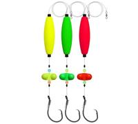 Nudorpn Montaje de flotador para atrapar bagres | Montaje de sonajero para bagre | Accesorio de pesca portátil y versátil, idea de regalo para amigo, padre, abuelo, vecino, 6/0, ver descripción, Ver