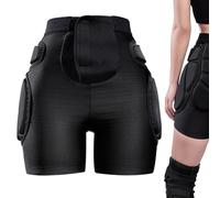 Nudorpn Pantalones cortos acolchados para exteriores, pantalones cortos acolchados para bicicleta, pantalones cortos deportivos con acolchado trasero acolchado | Protección multiusos para ciclismo