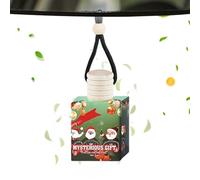 Nudorpn Perfume para coche, aroma navideño, aroma de coche, teoría aromática de larga duración, decoración interior para fiestas festivas, automovilistas, espejo de adelgazamiento