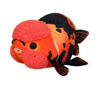 Nudorpn Pez de peluche, almohada de animales de carpa rancho de peluche en 3D | Cojín relleno de pescado, para niños y adultos, habitación de los niños, hogar, escritorio, sofá, mesita de noche