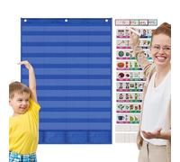 Nudorpn Pizarra para tarjetas | Herramienta de enseñanza impermeable | Pizarra singular y plural - para oficina en casa, interior, aulas, estudiantes