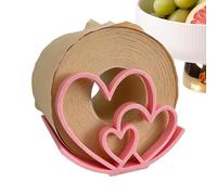 Nudorpn Porta Rollos de Papel de Cocina | Dispensador Moderno en Forma de Corazón - Portarrollos de Papel para Hogar - para Hogar Casa De Campo Baño Bar Autocaravana Apartamento Armario Inodoro