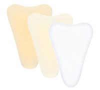 Nudorpn Private Parts Pad para Mujer, 3 Unidades Almohadillas de Protección Duraderas y Respetuosas con la Piel, Reutilizables, Impermeables, Autoadhesivas, Invisibles para Natación, Yoga, multicolor