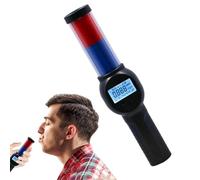 Nudorpn Probador de Alcohol Para Coche, Etilómetro Digital Con Pantalla Digital Y Recargable, Detector De Alcohol Para Conductores Hombres Mujeres Seguridad Doméstica Conducción