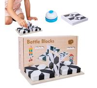Nudorpn Puzzle de bloques para niños | Juego de pensamiento de madera, juego de pensamiento para niños, para casa, viajes, fiestas, aulas, viajes en coche, niñas, noches familiares, campamentos de