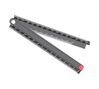 Nudorpn Regla Plegable - Escuadra Plegable De 30 Cm Con Ángulo De 90 Grados,Marcas Precisas Herramienta De Medición Metálica Para Diseñadores Arquitectos Proyectos De Carpintería Renovación Del Hogar
