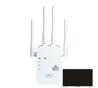 Nudorpn Repetidor inalámbrico, Extensor WiFi - 1200Mbps WiFi Range Extender | Enrutador de Red de Doble Banda de Alta Velocidad de 4 Puertos 5GHz/2.4GHz, Cobertura más Amplia Que Nunca