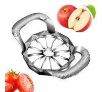 Nudorpn Slicer de frutas, rebanadora de fresa,Gadget de corte de patatas en casa | Vegetales y frutas 2 en 1 o herramienta de corte para 8/12 Piezas par, preparación de alimentos para el