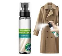 Nudorpn Spray antiestático para ropa, 100 ml, para uso doméstico inmediato y duradero, protección estática, para uso en tela, ropa, ropa, planchado, sofá, muebles, limpieza de coches