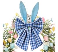 Nudos de corona de Pascua - Acentos decorativos de cinta de primavera, accesorios de puerta de vacaciones coloridos, decoración interior estacional Multi-escenarios | Decoraciones de para coronas