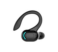 NUDVMUCH Auricular Bluetooth Mono Sin Cables V5.2, con MicróFono Integrado Manos Libres Oreja Mini, Diseño 360° sobre La Oreja, hasta 20 H de ReproduccióN, con Phone, Android y PC Conducción Oficina