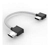 NUDVMUCH Cable USB Tipo C a Micro USB, Cable de Control Remoto para DJI Mavic USB C 15 cm, Cabl Mando a Distancia Adecuado para DJI Mavic 3, Air2, Air2S, Mini 2, Mini 3/4, Min SE