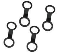NUEAYMS 4 soportes de silicona para esnórquel, clip de sujeción, tubo de respiración de plástico, soporte de buceo, soporte de buceo, clip de sujeción fácil de usar