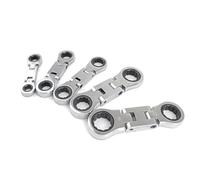 NUEAYMS 5 Piezas De Manzana Flexible Engranajes Llave Trinquete Combinación Liberación Liberación Rápida Flexible Para Reparar Set Trinquete