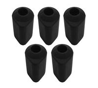 NUEAYMS 5 unids/set de silicona calcetín para cubierta de aislamiento térmico de extremo caliente caso de bloque de calefacción cubierta de reemplazo para extrusora de extremo caliente