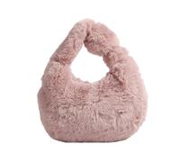 [NUEAYMS] Bolso de piel sintética suave moda lujo bolso de hombro medio bolso casual bolso de mano simple de abrigo mujeres suave piel sintética bolso de invierno, Yellow-150