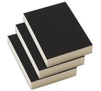 NUEAYMS Cuaderno de 3 piezas de alta calidad para escribir diariamente, matemáticas, trabajo y diseño de bocetos, fácil de llevar, bloc de notas para reuniones