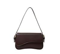 NUEAYMS Delicate 2025 Women's Shoulder Bag PU Leather Crossbody Bags with Adjustable Strap Satchel Handbag for Various Occasion Fashionable Shoulder Bag, Café