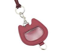NUEAYMS Elegante collar con diseño de corazón y cabeza de gato, accesorio combinado, funcional, portátil, para la mujer moderna, collar de cadena ajustable, talla única, como se describe, como se
