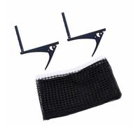 NUEAYMS Juego de malla de ping pong, clip de red, tenis de mesa y postes, para interior y exterior, para entrenamiento, competición, juego, tenis de mesa y postes, adecuado para interiores y