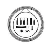 NUEAYMS Kit de cables interiores de cambio de bicicleta trenzados altos para bicicletas de montaña, juego de cables con carcasa duraderos para bicicleta, cambio y freno